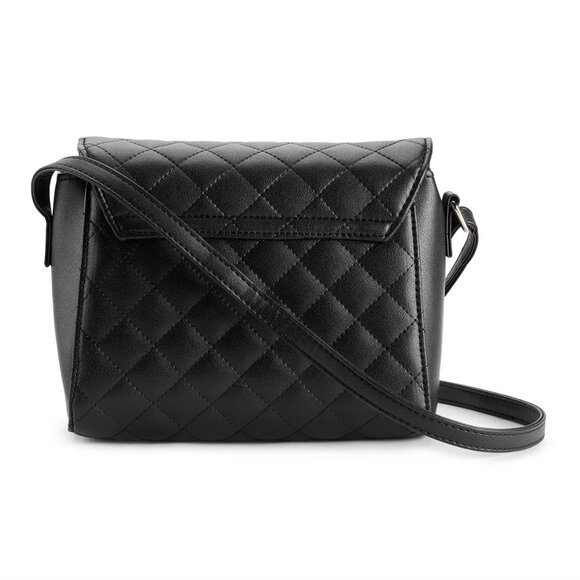 Disney Mickey Mouse Quilted Crossbody Purse and Card Wallet - Picture 3 of 8